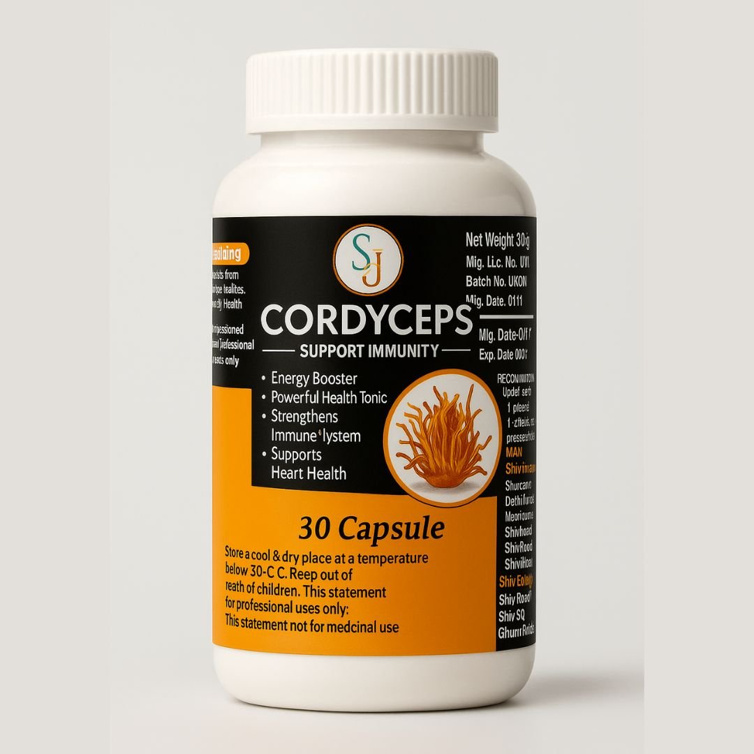 Shivherbals Cordyceps Capsules - 30 Capsules - Image 3
